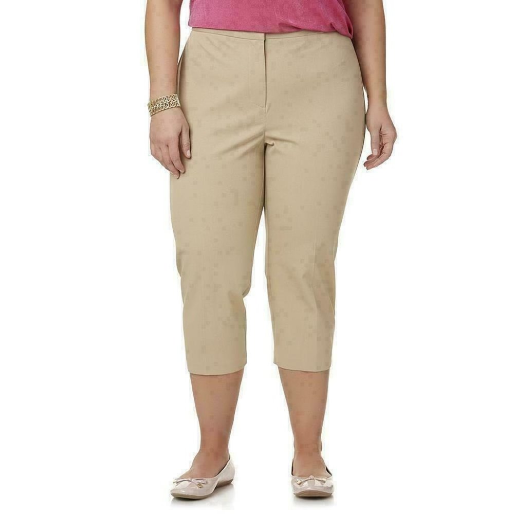 Women's Capri Simply Emma Bi Stretch size 24W NEW
